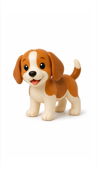 Dog flashcard artwork